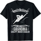 I'm A Swimming Grandma Just Like A Normal Except Much Cooler T-Shirt - T-Shirt | Black