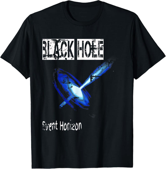 Black Hole Event Horizon T Shirt T-Shirt - T-Shirt | Black