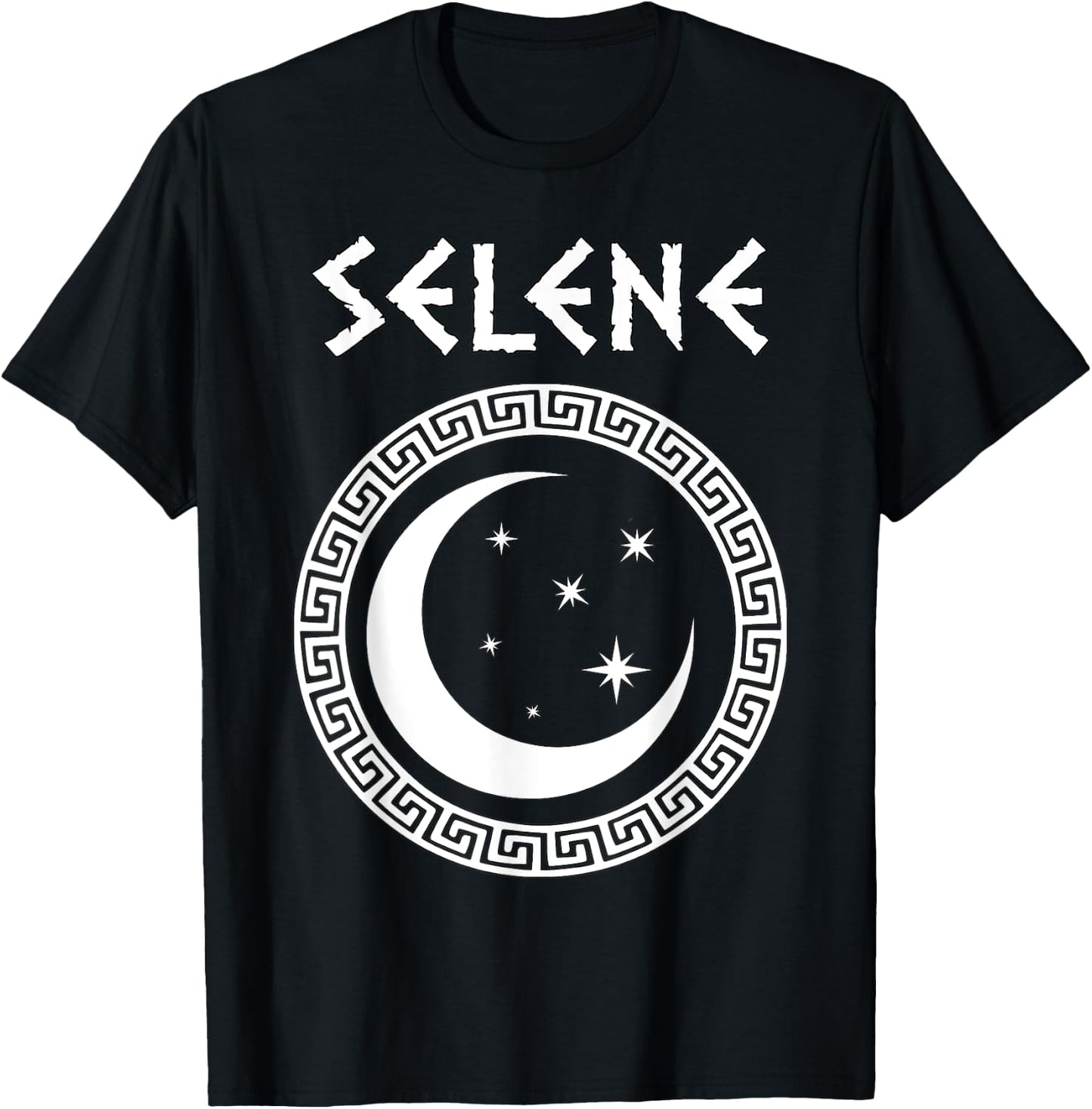 Selene Greek Goddess of the Moon T-Shirt - T-Shirt | Black
