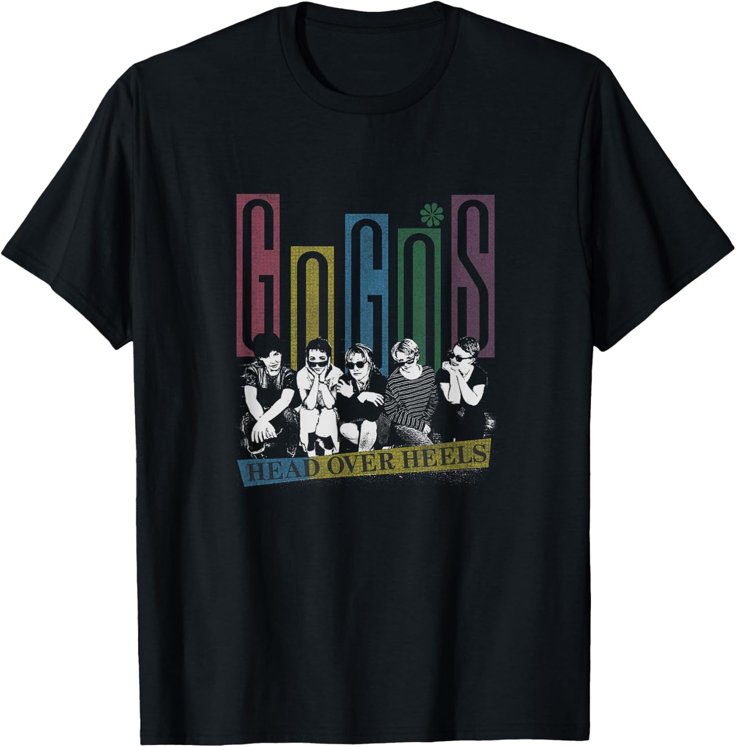 The Go-Go's - Head Over Heals T-Shirt - T-Shirt | Black