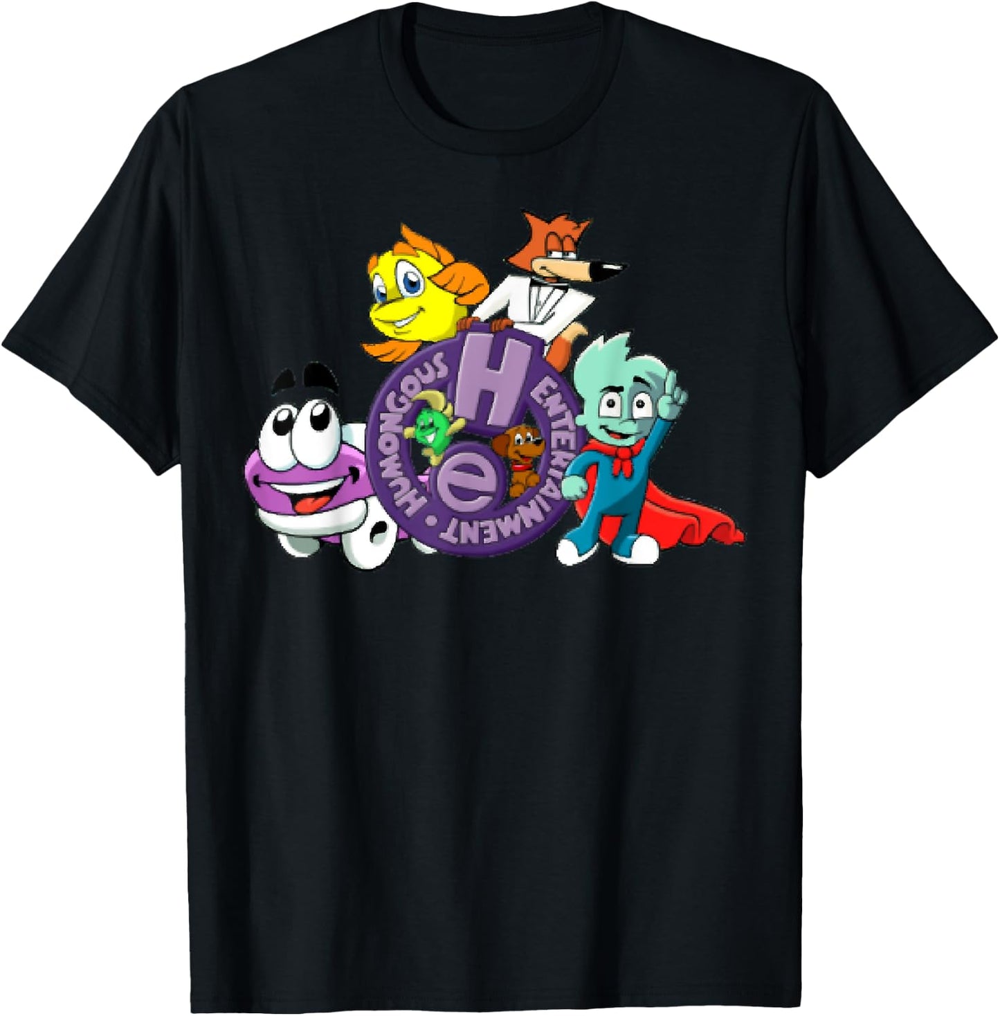 Humongous Entertainment T-Shirt - T-Shirt | Black