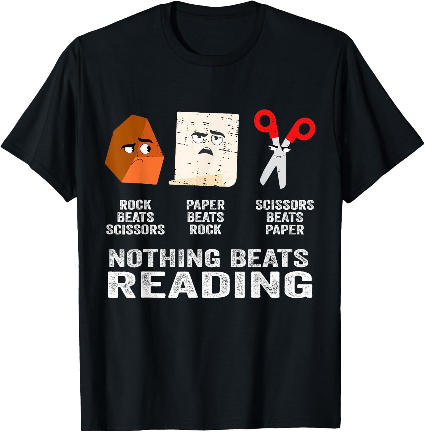 Nothing Beats Reading Book Librarian Across America Kids T-Shirt - T-Shirt | Black