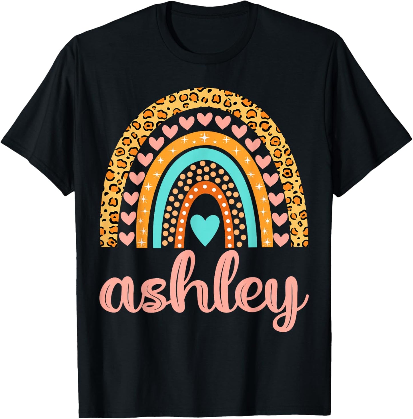 Ashley Ashley Name Birthday Shirt Gift T-Shirt - T-Shirt | Black