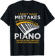 Keyboard Pianist Gifts Music Musician Piano T-Shirt - T-Shirt | Black