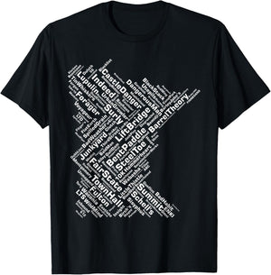 Minnesota Breweries T-Shirt - T-Shirt | Black