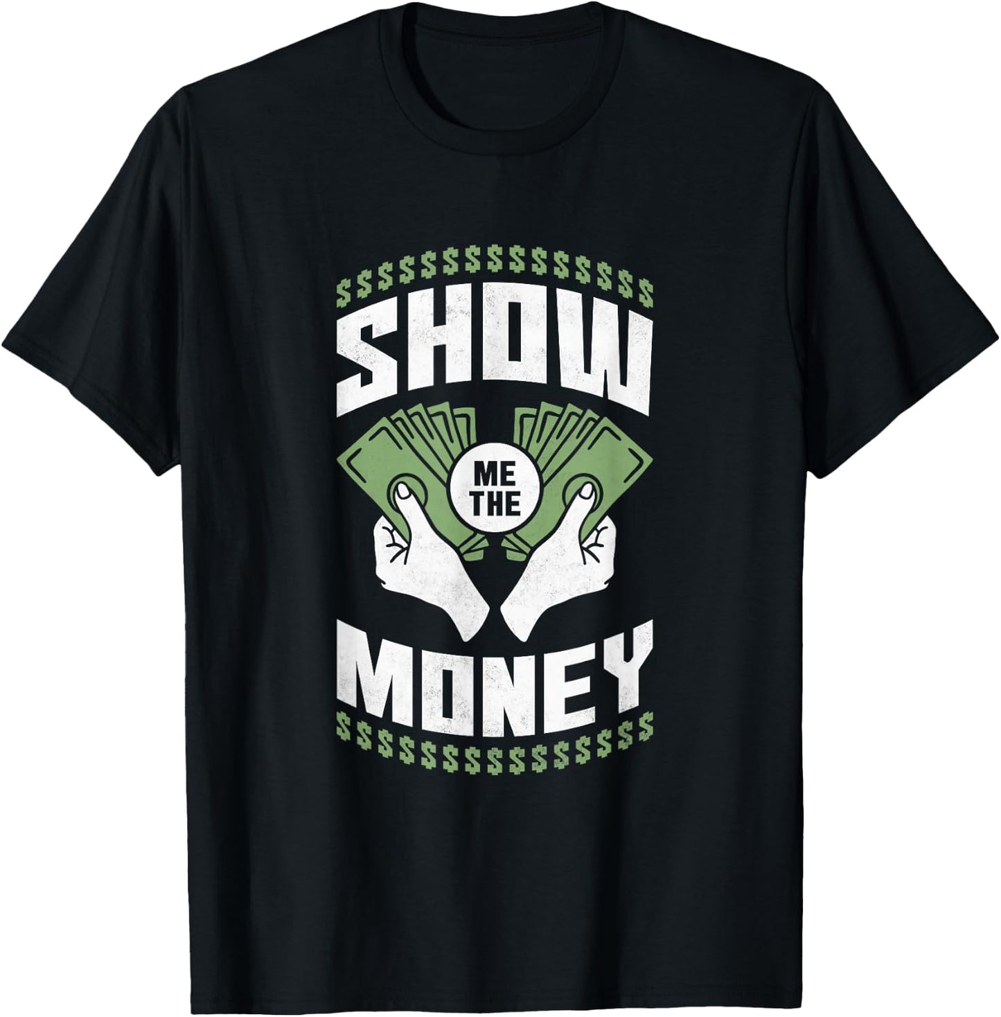 Show Me the Money Book Holder T-Shirt - T-Shirt | Black