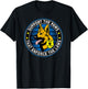 Support The Paws That Enforce The Laws Police K9 Dog T-Shirt - T-Shirt | Black