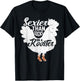Sexier Than Socks On A Rooster Design for Chicken Lovers T-Shirt - T-Shirt | Black