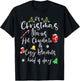 It's a Christmas Movies Hot Chocolate & Cozy Blankets Day T-Shirt - T-Shirt | Black