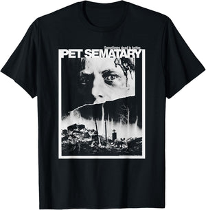 Pet Semetary Poster T-Shirt - T-Shirt | Black