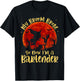 My Broom Broke So Now I'm A Bartender Halloween Costume T-Shirt - T-Shirt | Black