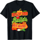 Health Healthy Food Builds Great Brains T-Shirt - T-Shirt | Black