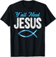 Funny Christian Faith Prayer God Savior Yall Need Jesus T-Shirt - T-Shirt | Black