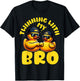 Toddler Twinning With My Bro Rubber Duckie Boys Ducky Bestie T-Shirt - T-Shirt | Black