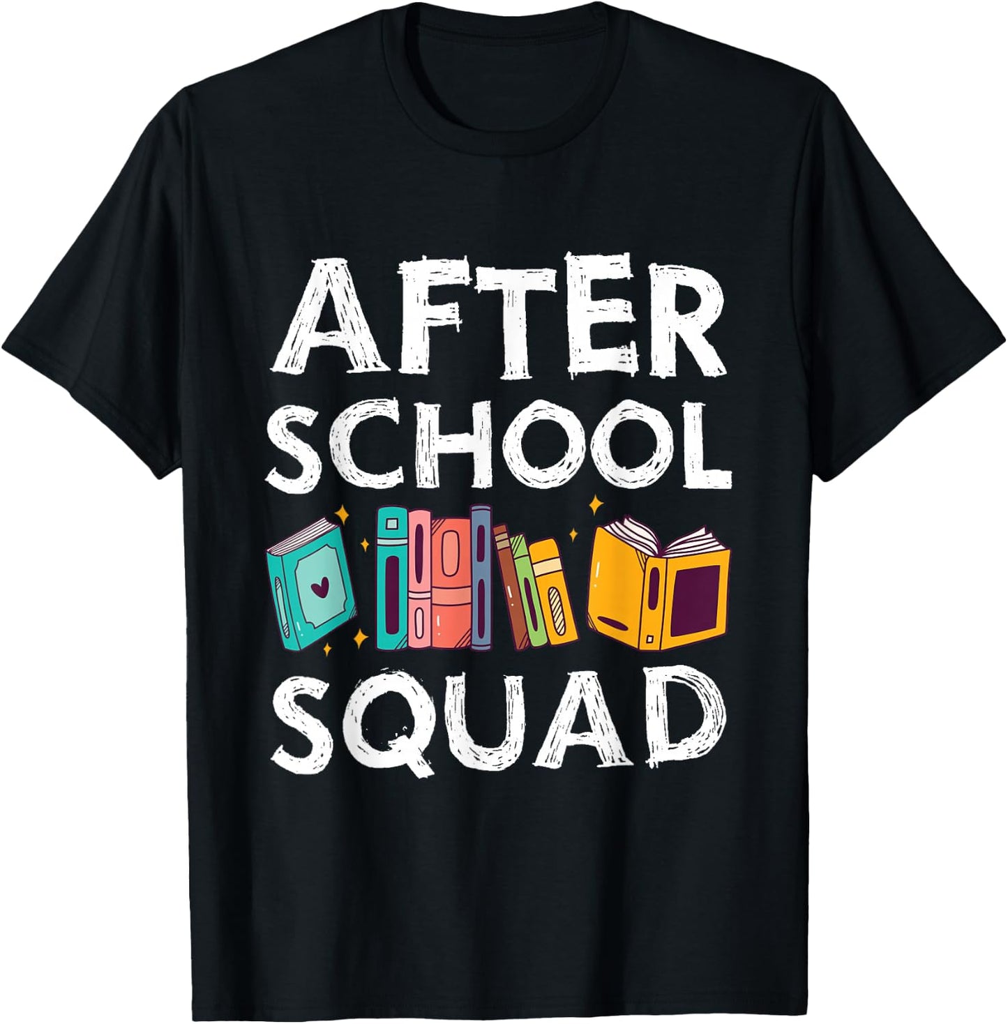 After School Squad Cool Teacher School Worker Teaching Staff T-Shirt - T-Shirt | Black