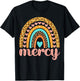 Mercy Mercy Name Birthday Shirt Gift T-Shirt - T-Shirt | Black