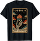 The Cupcake Baker Baking Tarot Card Skeleton Witchy T-Shirt - T-Shirt | Black