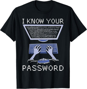 Coding Programmer Software Developer Hacker Admin Nerd T-Shirt - T-Shirt | Black