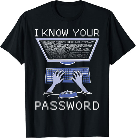 Coding Programmer Software Developer Hacker Admin Nerd T-Shirt - T-Shirt | Black