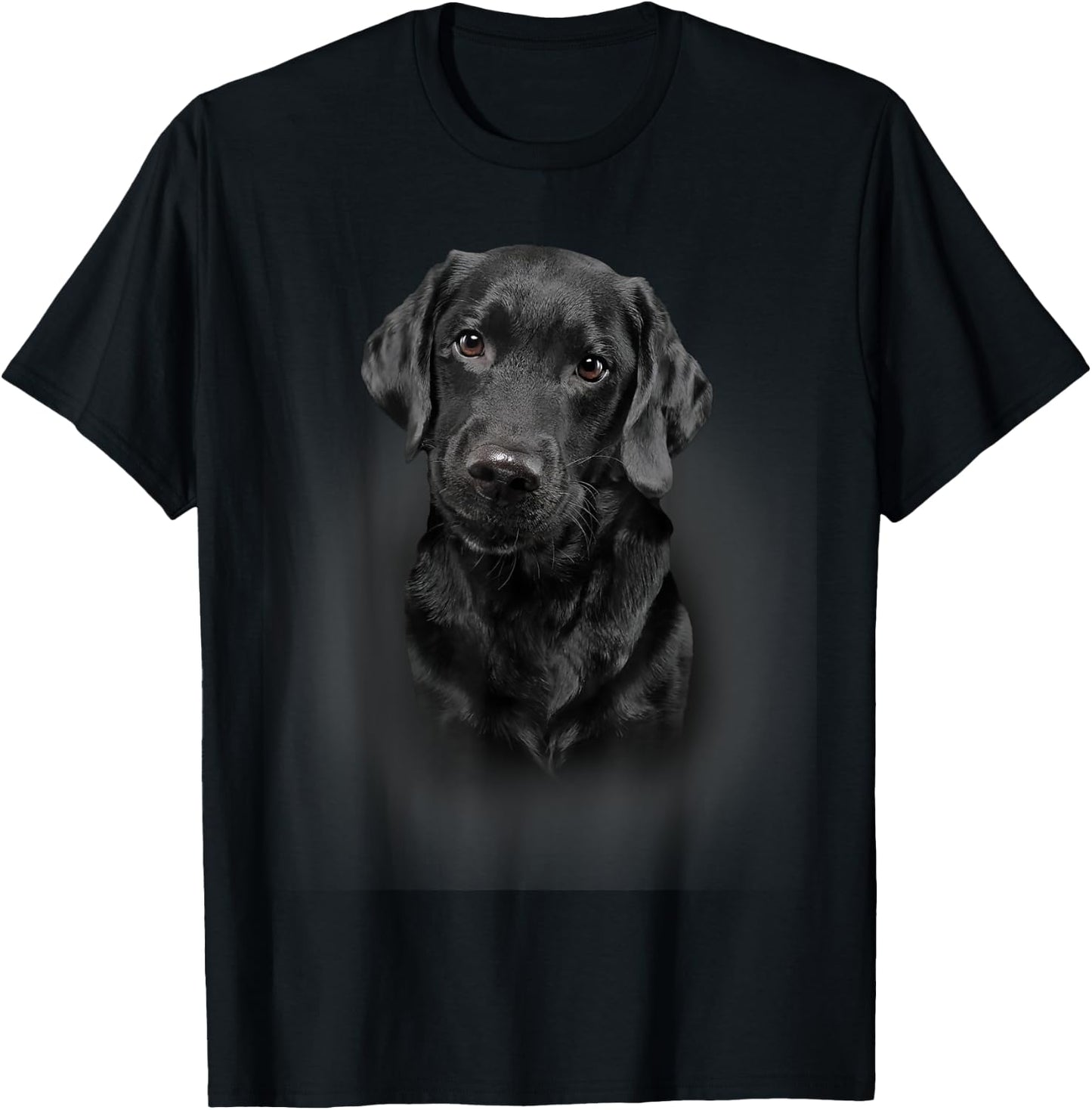 Black Labrador Dad Mom Retriever Lab Owner Dog Lover Cute T-Shirt - T-Shirt | Black