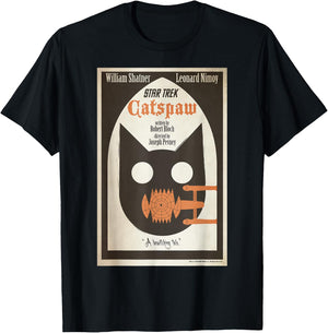Star Trek Original Series Catspaw Poster T-Shirt - T-Shirt | Black