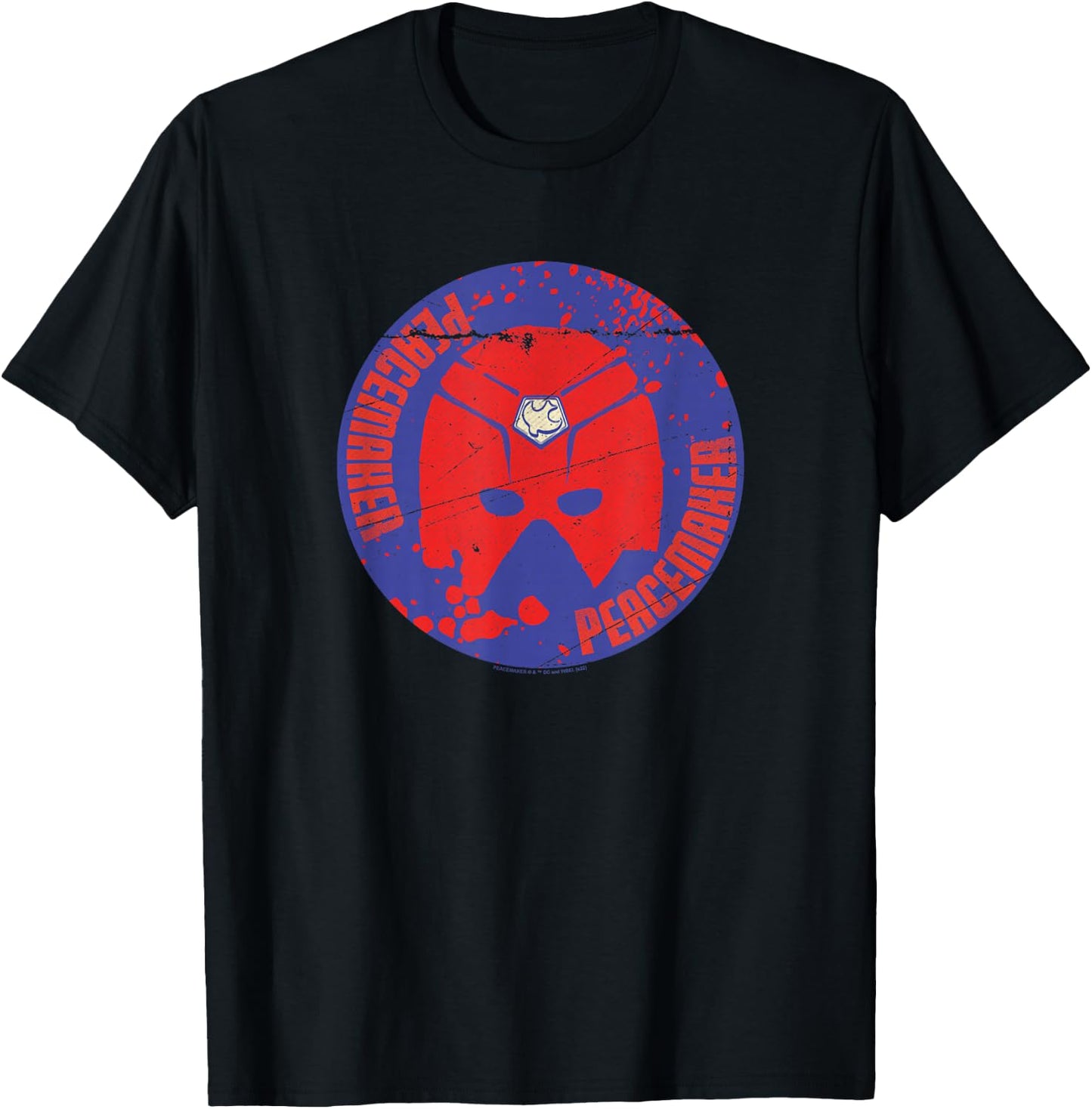 Peacemaker Helmet Icon T-Shirt - T-Shirt | Black