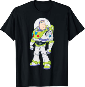 Disney Pixar Toy Story Buzz Lightyear Strong Pose T-Shirt - T-Shirt | Black