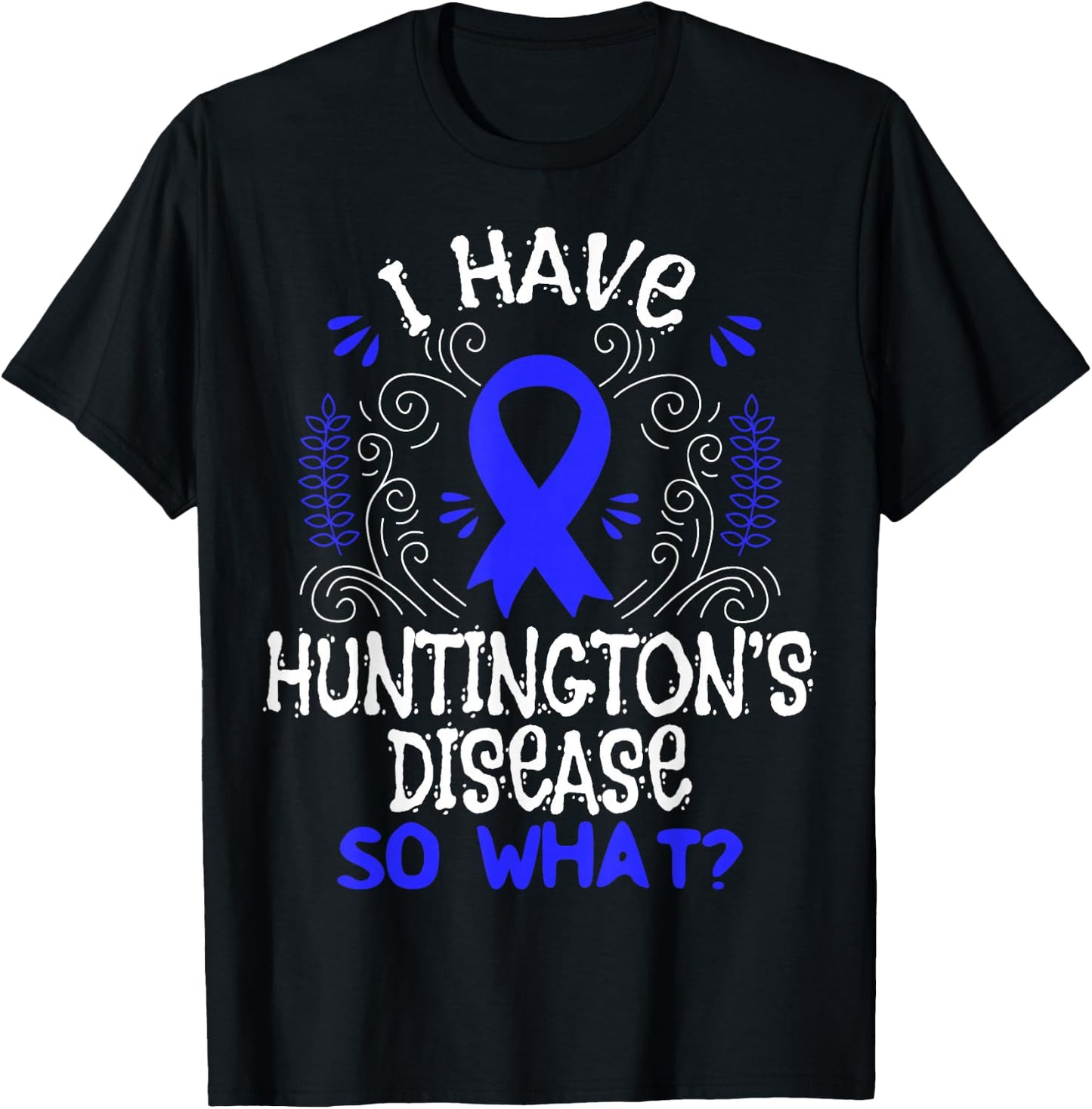 Huntington's Disease Gift - HD Awareness T-Shirt - T-Shirt | Black