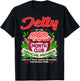 Christmas Jelly Of The Month Club Official Member Funny Xmas T-Shirt - T-Shirt | Black