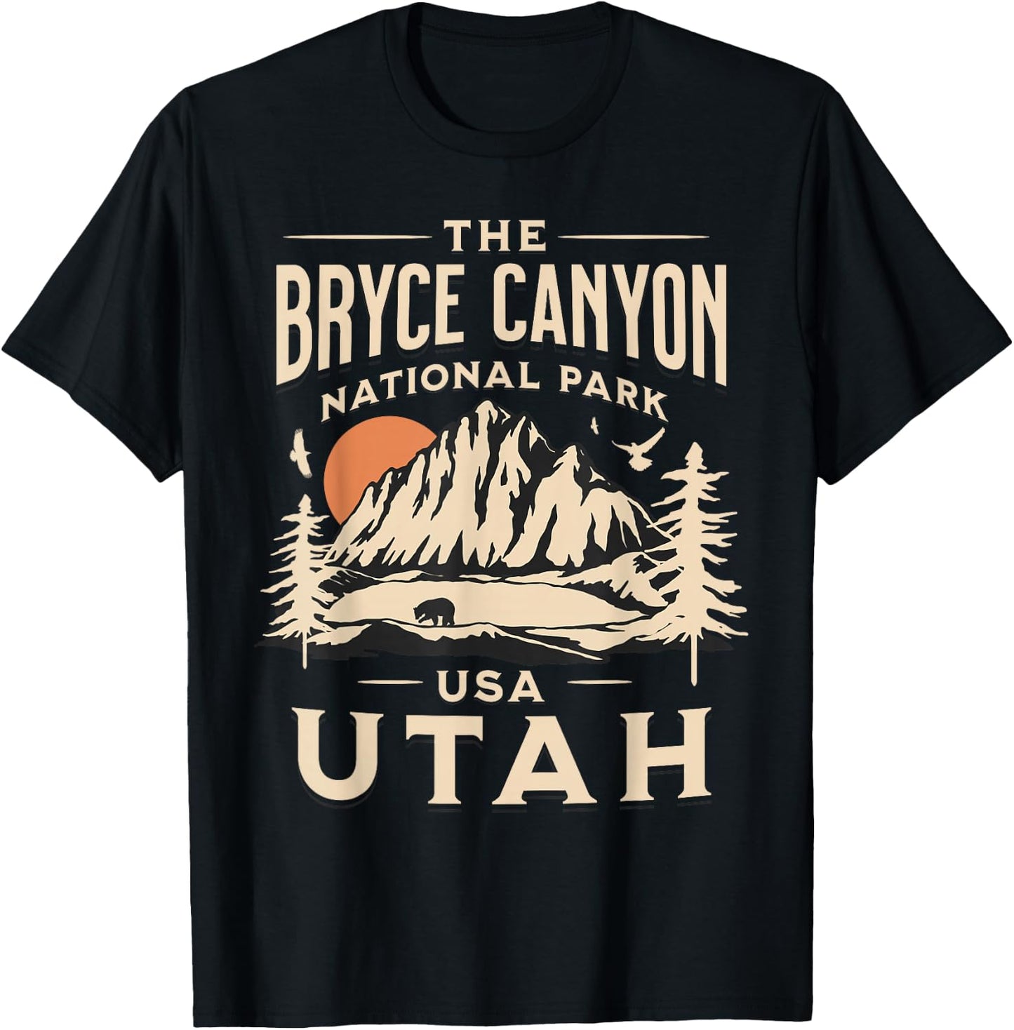 Bryce Canyon National Park T-Shirt - T-Shirt | Black