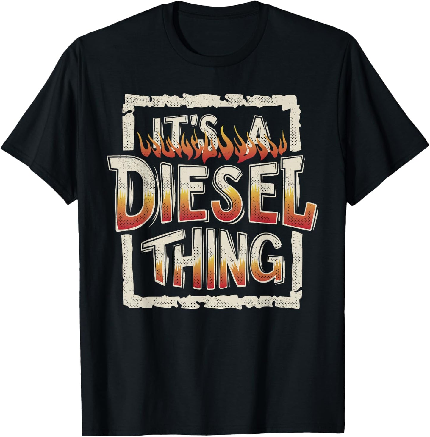 It's A Diesel Thing Trucker Truck Driver Mechanic Funny Men T-Shirt - T-Shirt | Black