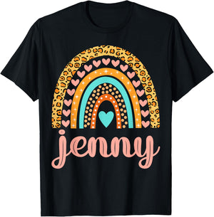Jenny Jenny Name Birthday Shirt Gift T-Shirt - T-Shirt | Black