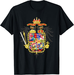 Habsburg Coat of Arms Holy Roman Empire T-Shirt - T-Shirt | Black