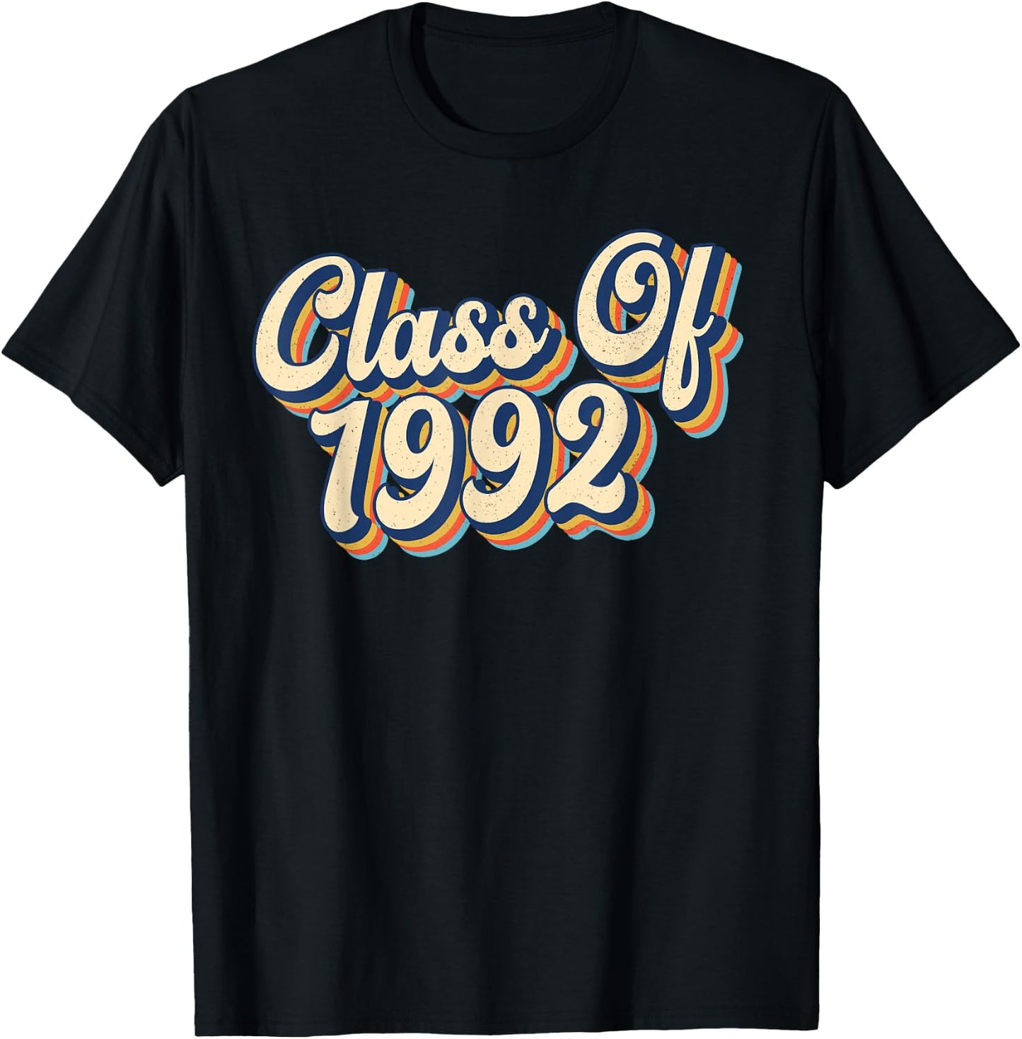 Class of 1992 High School Reunion Vintage T-Shirt - T-Shirt | Black