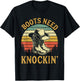 Boots Need Knockin' Country Music Lover T-Shirt - T-Shirt | Black