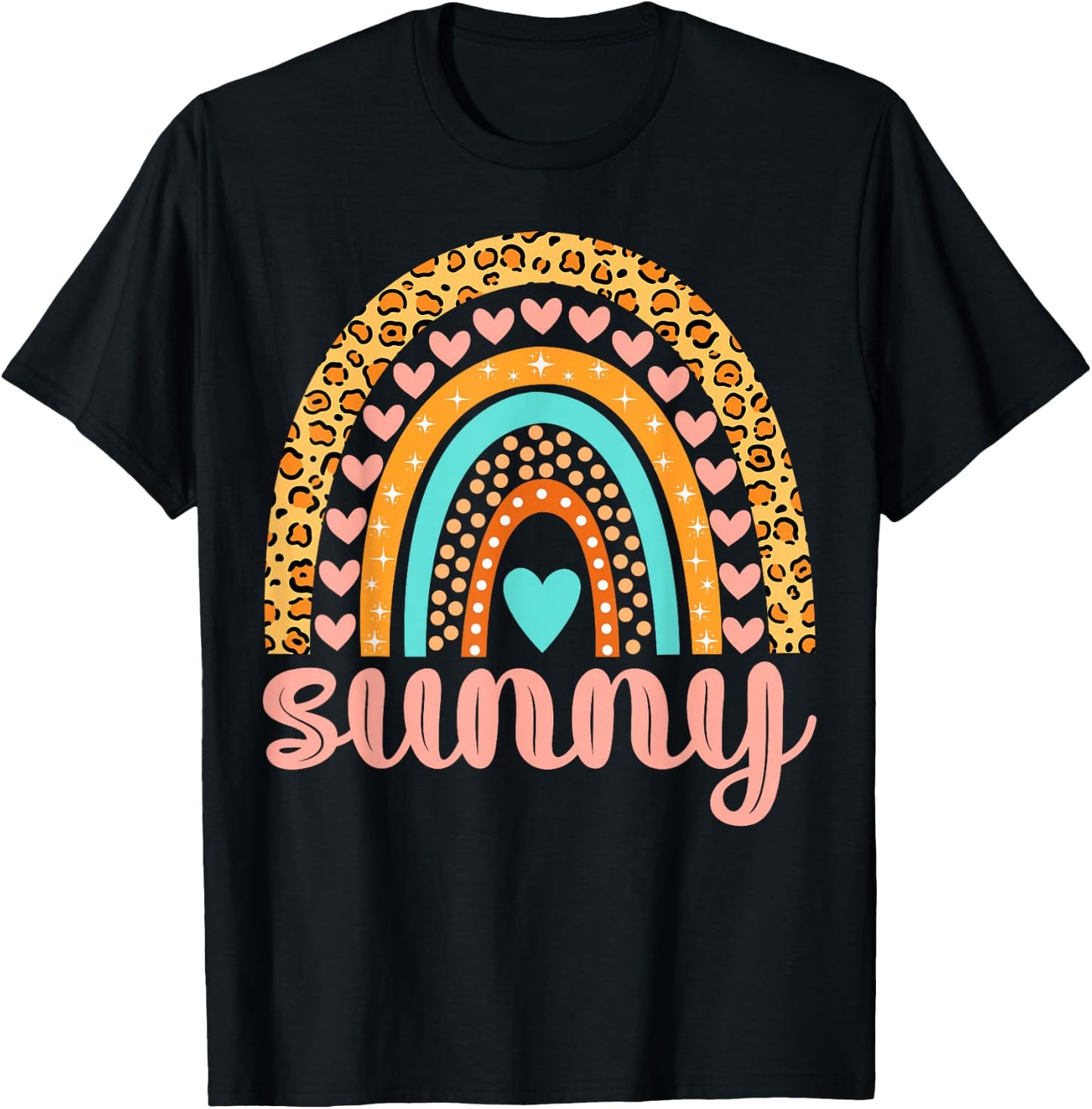 Sunny Sunny Name Birthday Shirt Gift T-Shirt - T-Shirt | Black