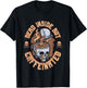 Caffeinated Skeleton Drinking Coffee Caffeinated But Dead Inside But Caffeinated T-Shirt - T-Shirt | Black