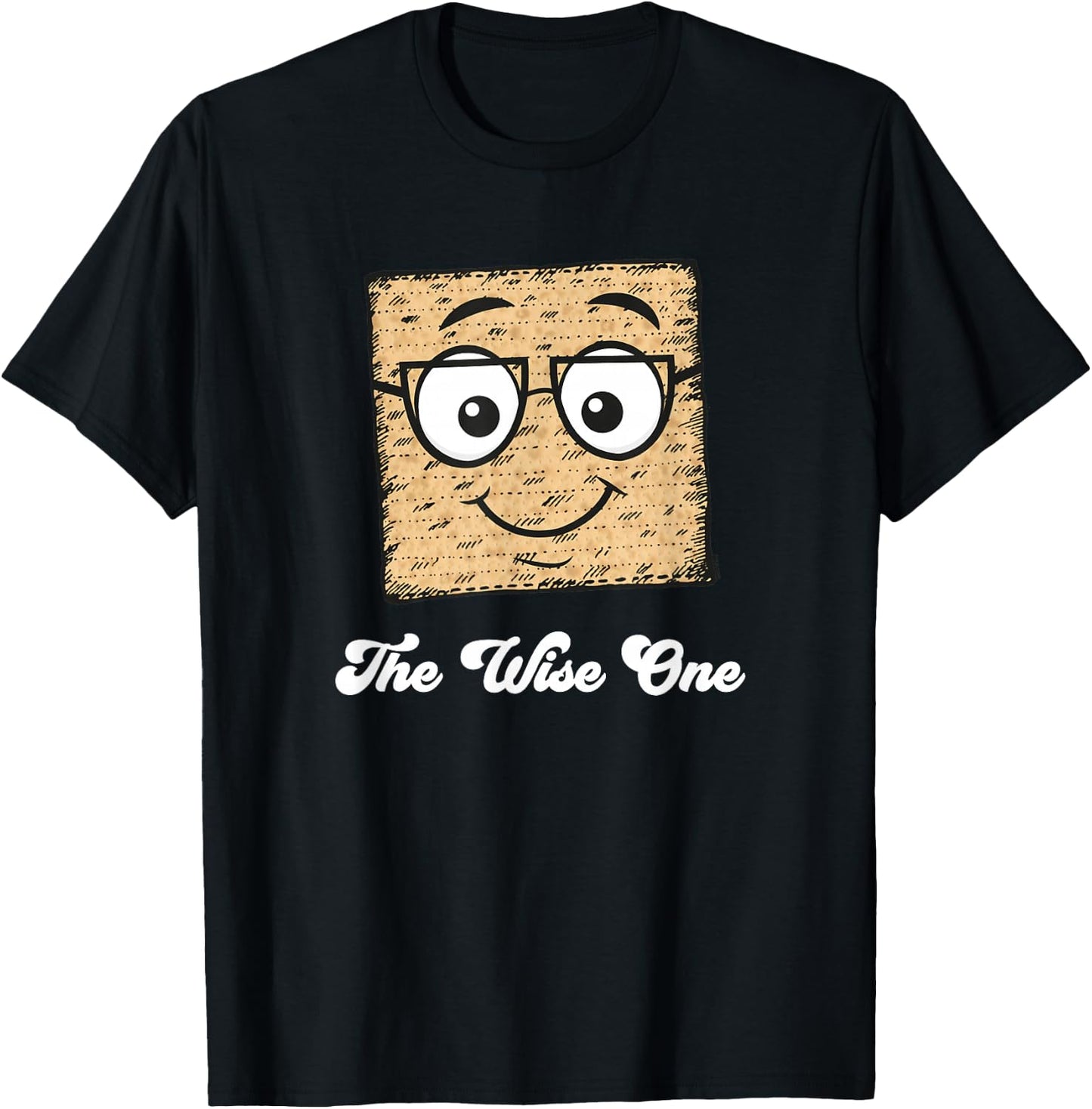 The Wise One Funny Passover Seder T-Shirt - T-Shirt | Black