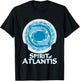 Spirit of Atlantis Symbol Sweet Dolphins T-Shirt - T-Shirt | Black