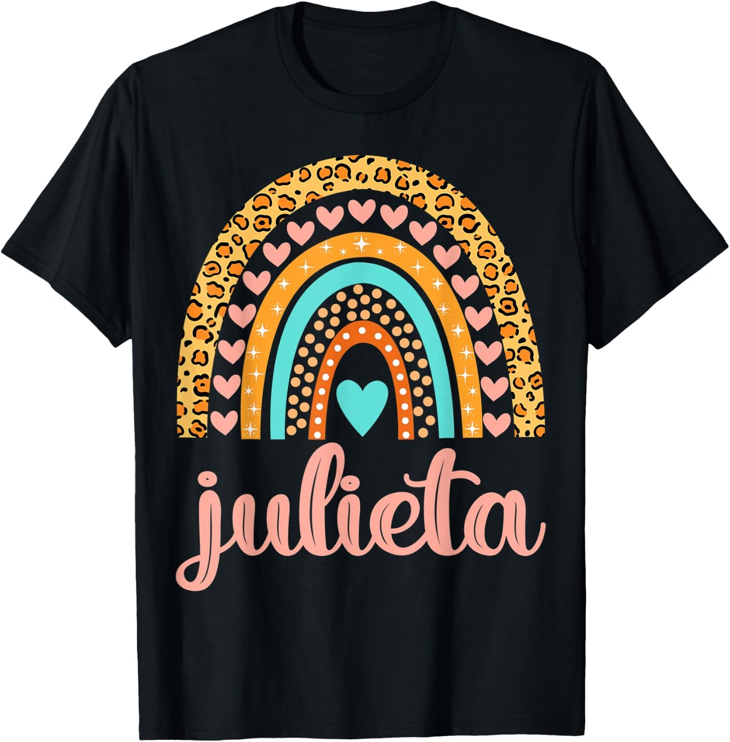 Julieta Julieta Name Birthday Shirt Gift T-Shirt - T-Shirt | Black