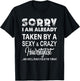 Hair Stylist Hair Dresser Barber Sexy Crazy Saying Gift T-Shirt - T-Shirt | Black