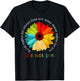 Equality - Equal Rights For Others It's Not Pie Daisy Flower T-Shirt - T-Shirt | Black
