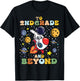 To 2nd Grade And Beyond Second Astronaut Back To School T-Shirt - T-Shirt | Black