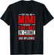 They Call Me Mimi Because Partner In Crime Mimi Mother's Day T-Shirt - T-Shirt | Black