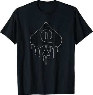 Swinger Lifestyle Queen of Spades T-Shirt - T-Shirt | Black