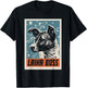 Laika Boss - USSR Soviet Space Dog T-Shirt - T-Shirt | Black