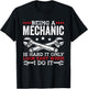 Being A Mechanic is hard Mechanic T-Shirt - T-Shirt | Black