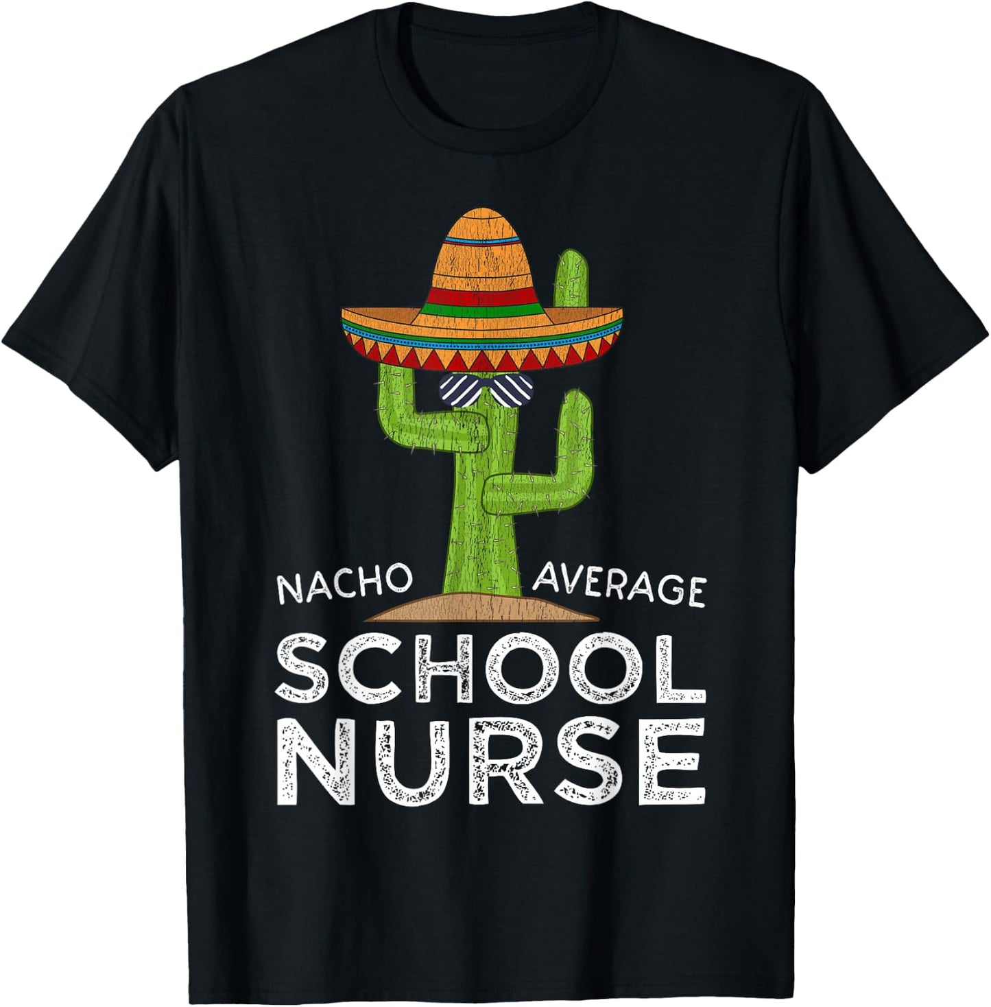 Fun Hilarious Funny School Nurse T-Shirt - T-Shirt | Black