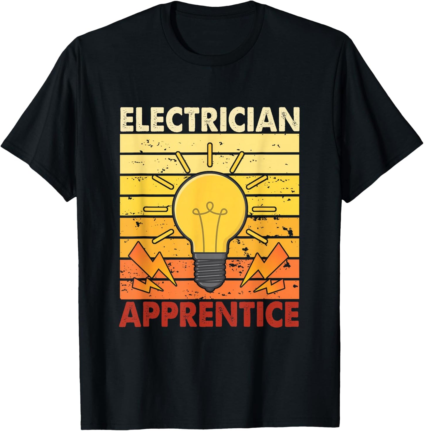 Electricians apprentice in training T-Shirt - T-Shirt | Black