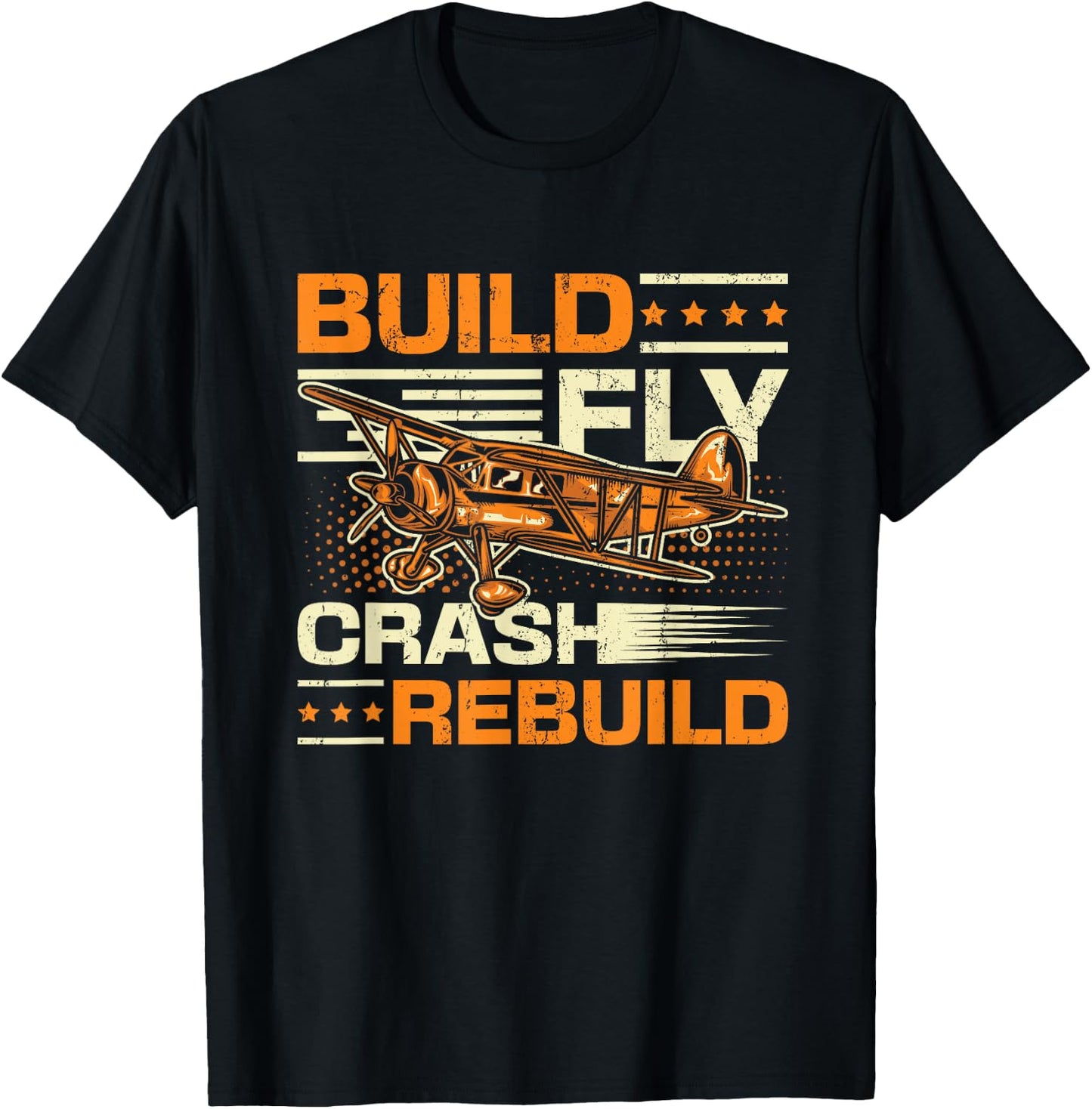 RC Pilot Model Airplane Pilot Model Flight Rc Airplane T-Shirt - T-Shirt | Black